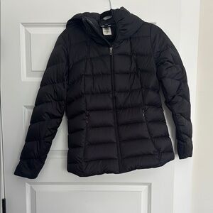 Patagonia Black Puffer Jacket with Quilted Design